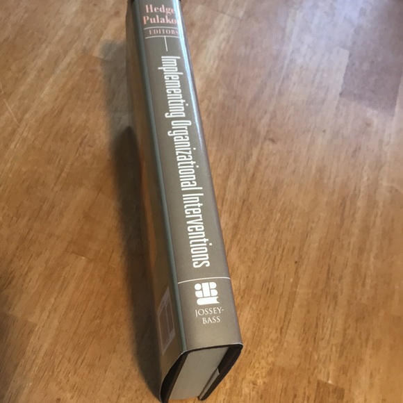 Implementing Organizational Interventions. Hard Cover Book - Picture 8 of 10